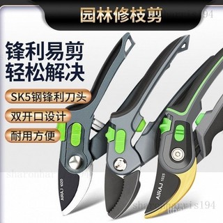 修枝剪SK5傢用果枝剪刀修花園林園藝剪刀園林工具 rris94
