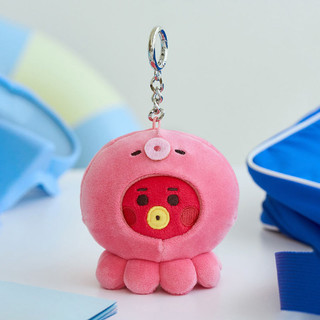 ⭐韓國正版代購⭐BT21 海洋朋友系列毛絨鑰匙扣可愛公仔鑰匙扣包掛LINE FRIENDS【10月16日發完】