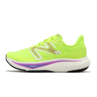 New Balance NB 競速跑鞋 FuelCell Rebel V3 寬楦 女 螢光綠 ACS WFCXCT3-D
