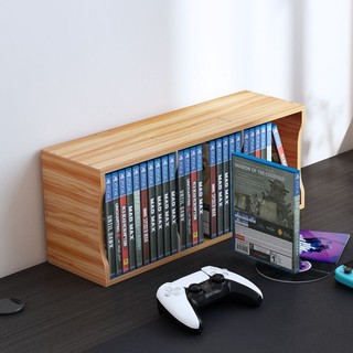 桌面CD架 落地DVD架碟片架 大容量黑膠唱片收納置物架 遊戲光碟PS4架