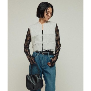 FREAK'S STORE 有機棉蕾絲衛衣背心 / 內刷毛衛衣
