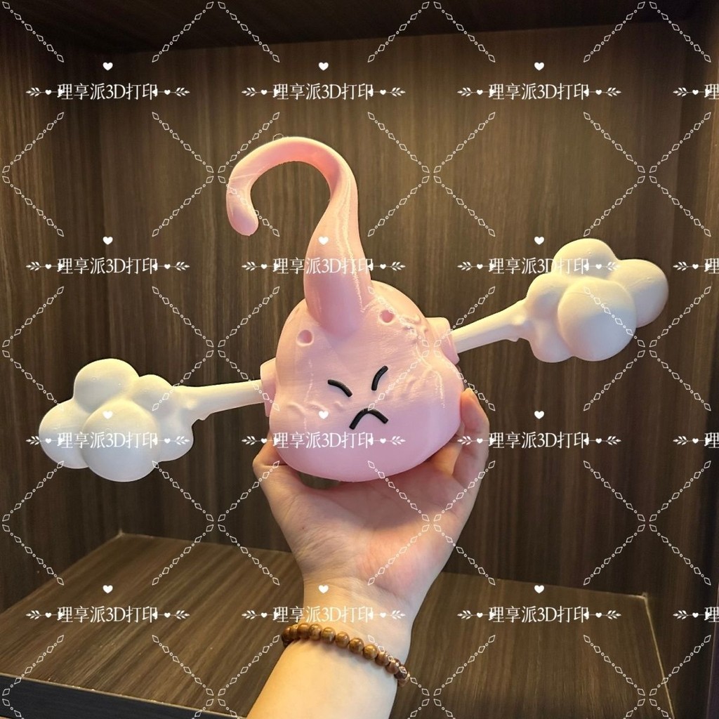 七龍珠之重生版 魔人布歐衣架 憤怒的魔人布歐 爆打貝吉塔悟空衣架