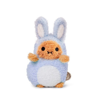 英國noodoll 迷你坐姿毛絨玩偶/ Ricespud Rabbit/ Blue eslite誠品