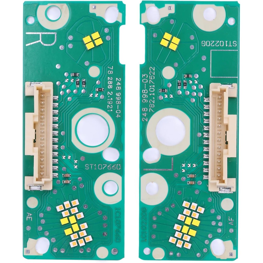 2 件黃色天使眼 DRL 模塊適用於 BMW 320i 330e M340i 2023-2024,左右 LED 大燈日光