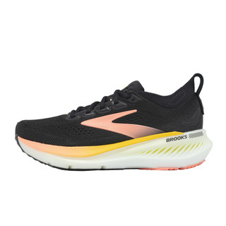 Brooks 慢跑鞋 Glycerin GTS 23 女鞋 黑 橘 甘油系列23代 氮氣 1204921B072 ACS
