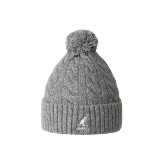 KANGOL POM POM毛球頭顱帽/ 灰色/ F eslite誠品