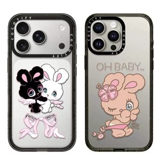 原版C家 Foxy illustrations頑皮小兔磁吸iPhone蘋果17promax手機殼16/15高級感14