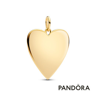 【Pandora】可鐫刻特大心形吊飾 母親節禮物 520禮物 官方直營