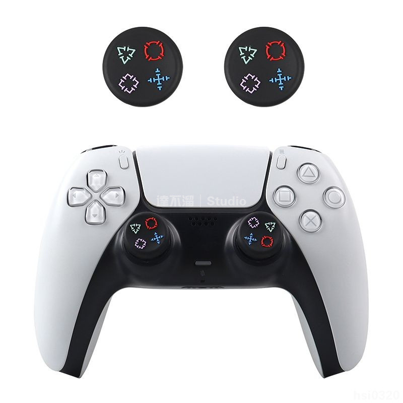 🕹️台灣出貨🕹️ 我的世界卡通通用PS4搖桿帽PS5矽膠帽ns pro手柄按鍵帽3D保護帽 PS5手把搖桿帽