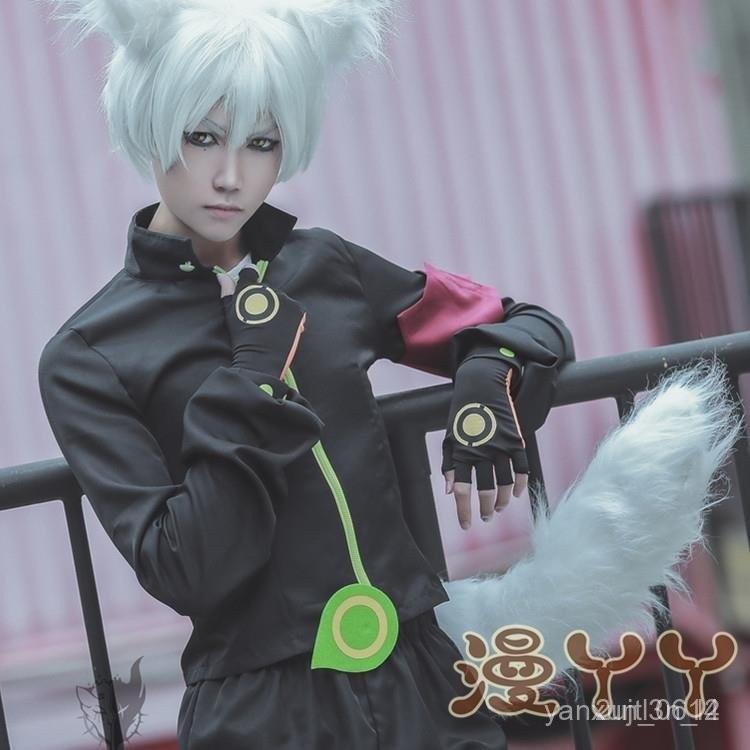 【2774人收藏】漫丫丫凹凸世界cos服鬼狐鬼狐天衝cosplay服裝耳朵尾巴假髮