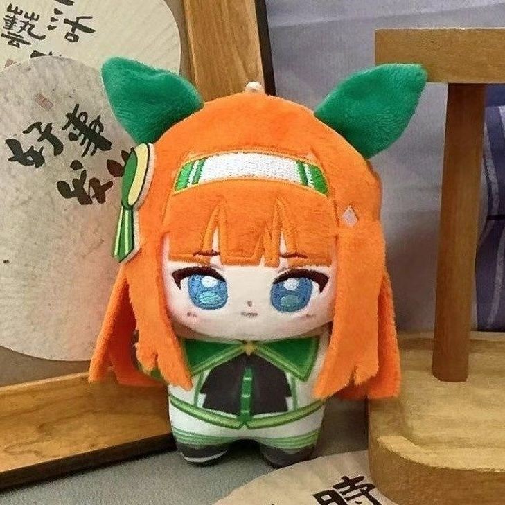 【賽馬娘✔️】免運 無聲鈴鹿棉花娃娃賽馬娘週邊毛絨公仔特別週10cm努努海星體高顔值