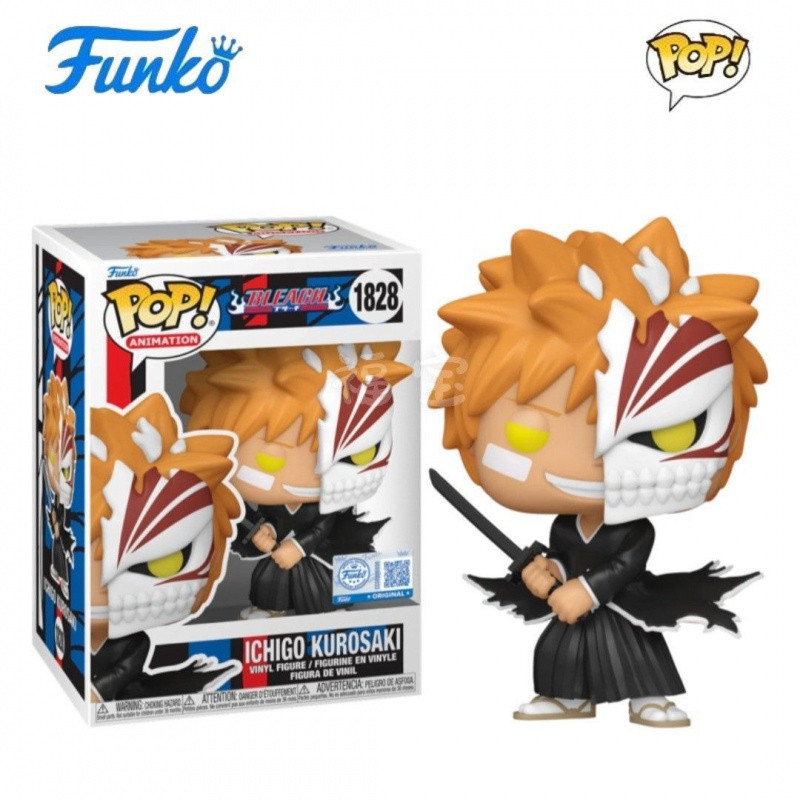 現貨 Funko POP 死神Bleach周邊 黑崎一護Ichigo Kurosaki 公仔手辦人偶模型擺件