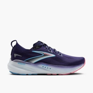Brooks 慢跑鞋 女 Glycerin Gts 22 超寬楦 藍 1204352E429