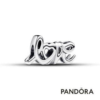 【Pandora】手寫「love」串飾 母親節禮物 520禮物 官方直營