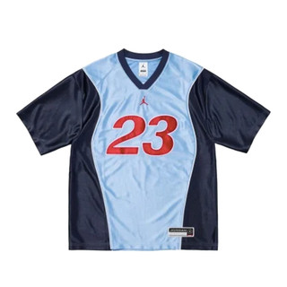 [FLOMMARKET] Supreme 24FW x Air Jordan Warm Up Jersey 球衣 藍