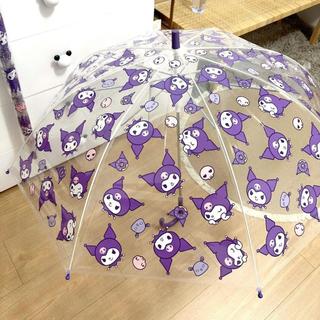 【臺灣-出貨】庫洛米hellokitty雨傘透明長柄抖音透明雨傘高顏值女孩拍照文藝SHAO1