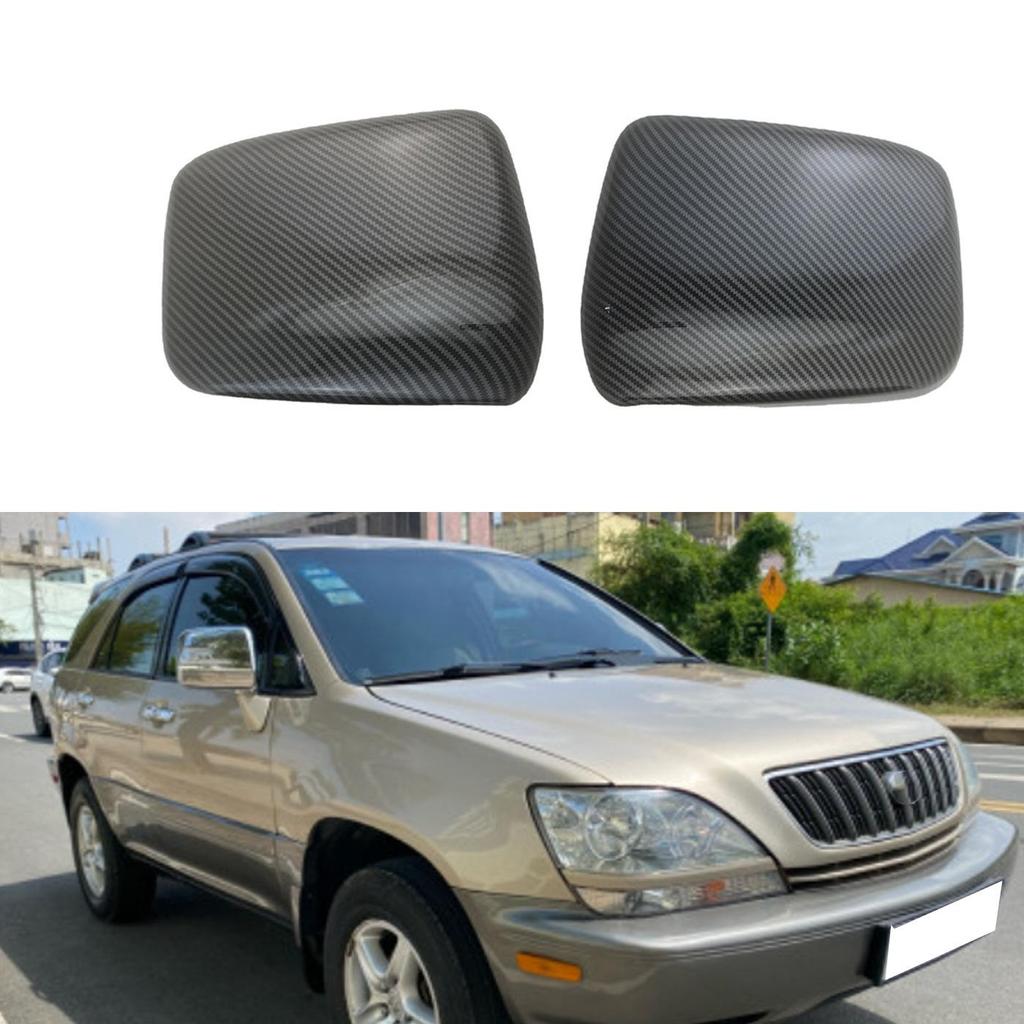 kevan優選-2026新款-適用於2001款LEXUS雷克薩斯RX300後視鏡罩HARRIER倒車鏡蓋碳纖