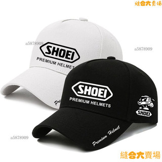 【嚴選好物】SHOEI摩託車重機車改裝戶外騎行遮陽棒球帽團體運動男女鴨舌帽子 機車帽子 SHOEI帽子