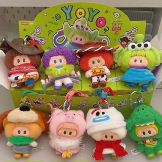 免運代購🎈 正品MINISO/名創優品玩具總動員5與你同萌盲盒 潮玩搪膠可愛掛件 卡通yoyo手辦公仔擺件 送人
