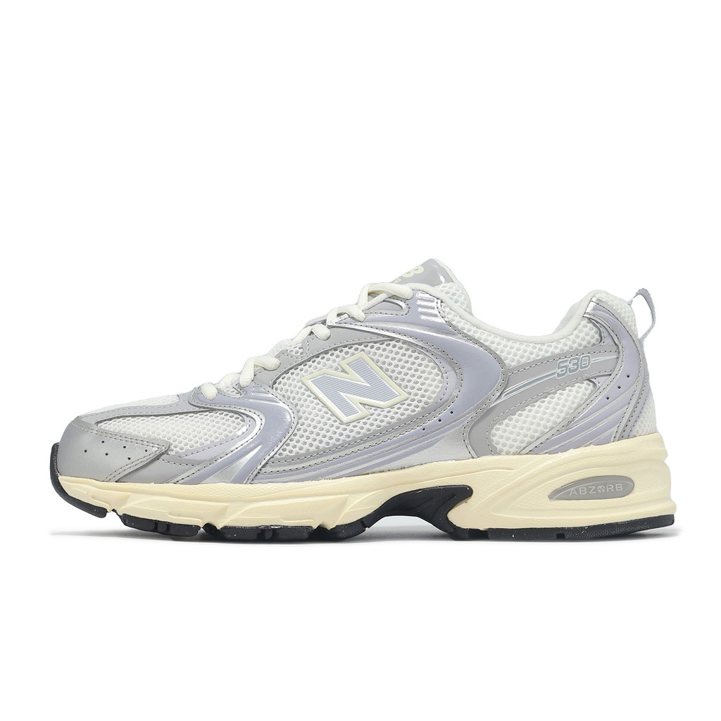 New Balance 休閒鞋 530 男女鞋 金屬銀 鏡灰 拼接 緩衝 復古 NB 情侶鞋 ACS U530SEA-D