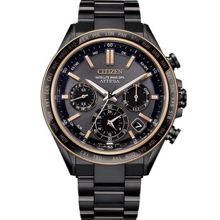 CITIZEN 星辰 限量 鈦 GPS衛星對時光動計時手錶 夏季送禮推薦 CC4074-61W