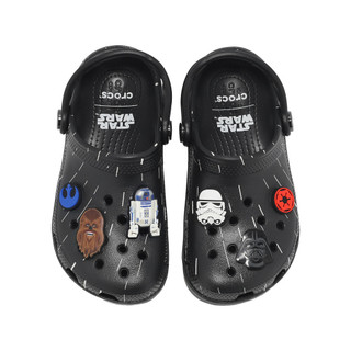 Crocs 洞洞鞋 Hyperspace Classic Clog K 中大童 星際大戰聯名 21346990H ACS