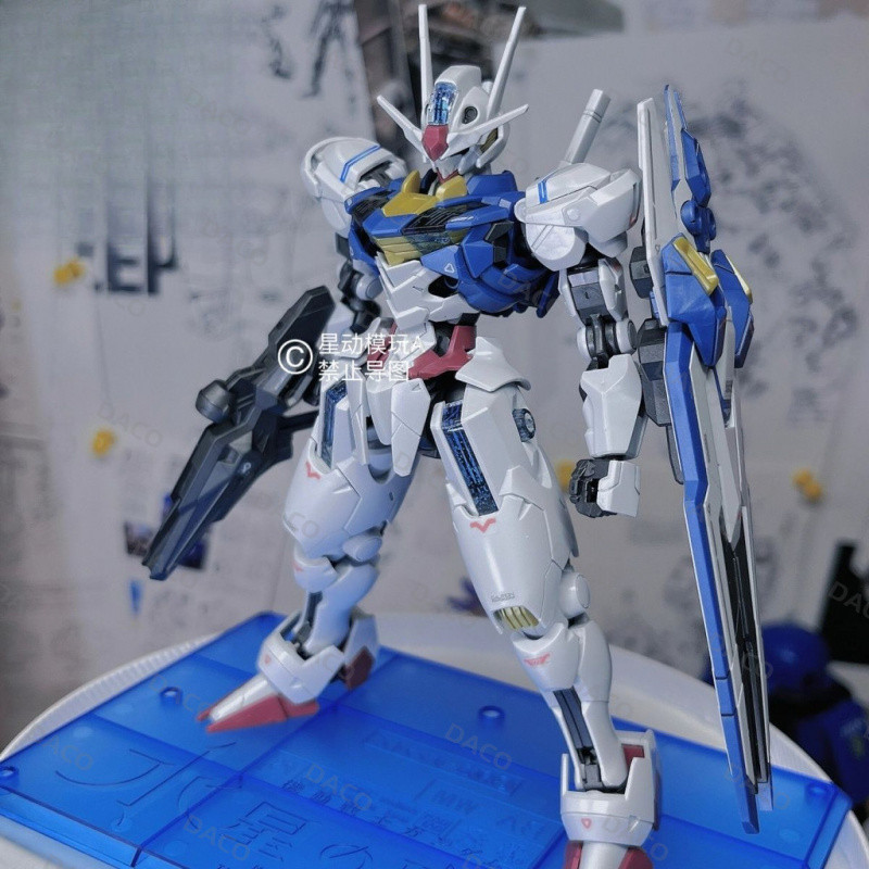 星動新品帕梅特刻痕6風靈HG水星的魔女主角機拼裝模型送支架