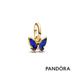 【Pandora】湛藍蝴蝶迷你吊飾 母親節禮物 520禮物 官方直營