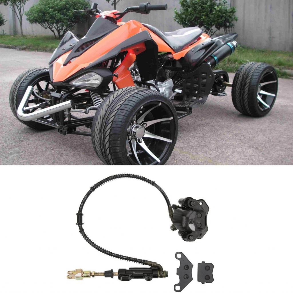 車輛零件後製動主缸卡尺組件黑色替換塔托巨石B1 50-125cc ATV