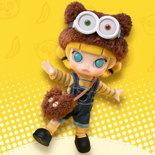 ❰茉莉第一個家❱👑現貨🚀MOLLY BOB&TIM 小小兵 小黃人可動人偶 bjd POPMART泡泡瑪特