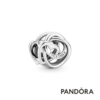 【Pandora】永恆親情圓環與心形串飾 母親節禮物 520禮物 官方直營