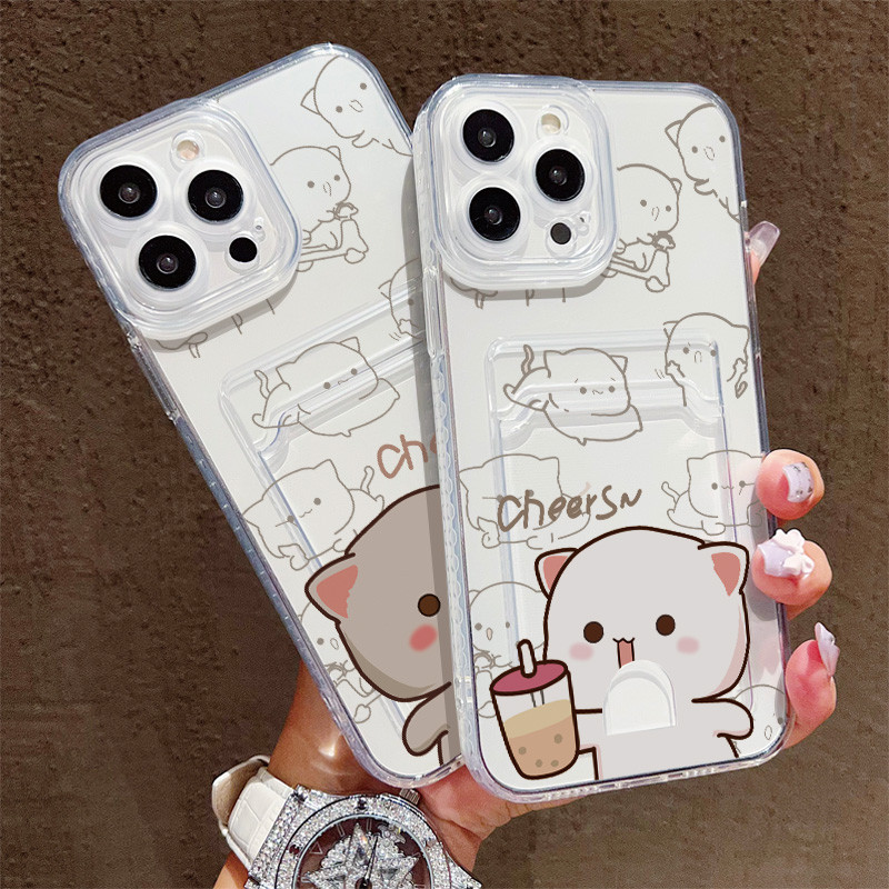 iPhone 17 16 15 14 13  情侶小熊系列/姐妹小熊/簡約/手機保護殼/防撞/防摔