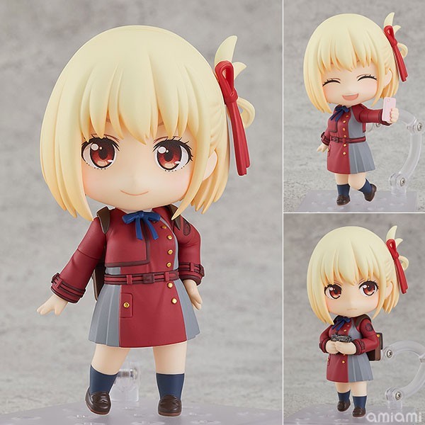 清倉【錦木千束】大頭人 錦木千束 莉可麗絲1955# Q版 可動 可 換臉