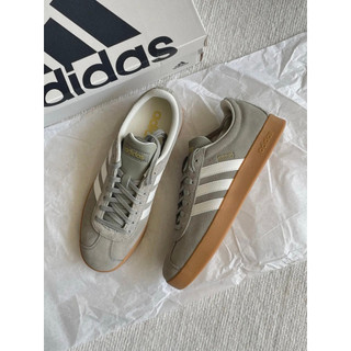 -EJ- 現貨 ADIDAS NEO VL COURT 2.0 奶灰 低飽和 大象灰 焦糖底 JH5078