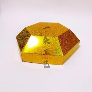 ✨限時殺價/桃園發貨✨特小六角盒 迷你底座花瓶 葫蘆萬事興龍鳳小底座墊高紙盒中秋折塔ins風韓國✨免運✨