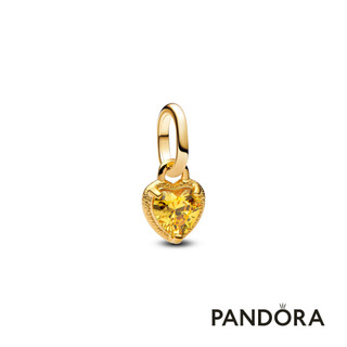 【Pandora】Pandora ME 燦金愛心迷你吊飾 母親節禮物 520禮物 官方直營