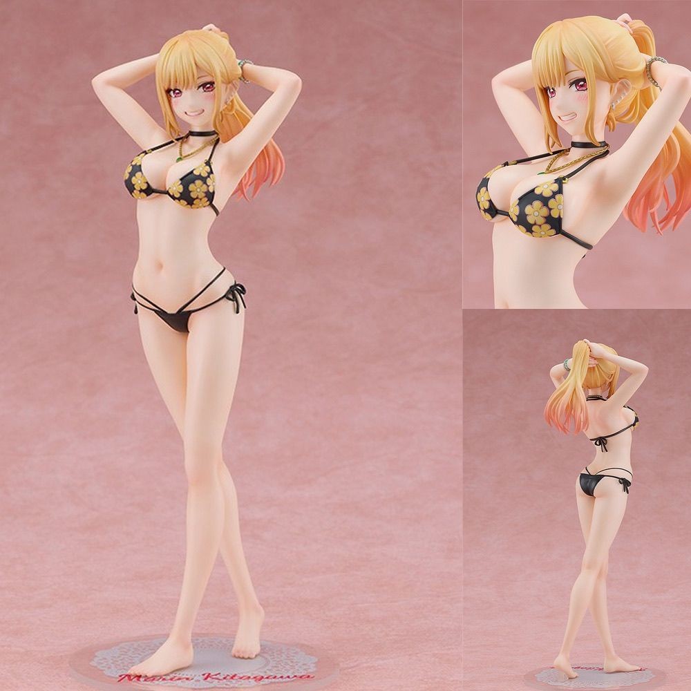 喜多川海夢動漫人物模型 比基尼海夢公仔模型擺件 水著VER. 二次元性感美少女動漫公仔擺件
