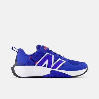 New Balance 紐巴倫 Fuelcell Play 中童 慢跑鞋 運動鞋 魔鬼氈 寬楦 藍 [PTFCYAD]
