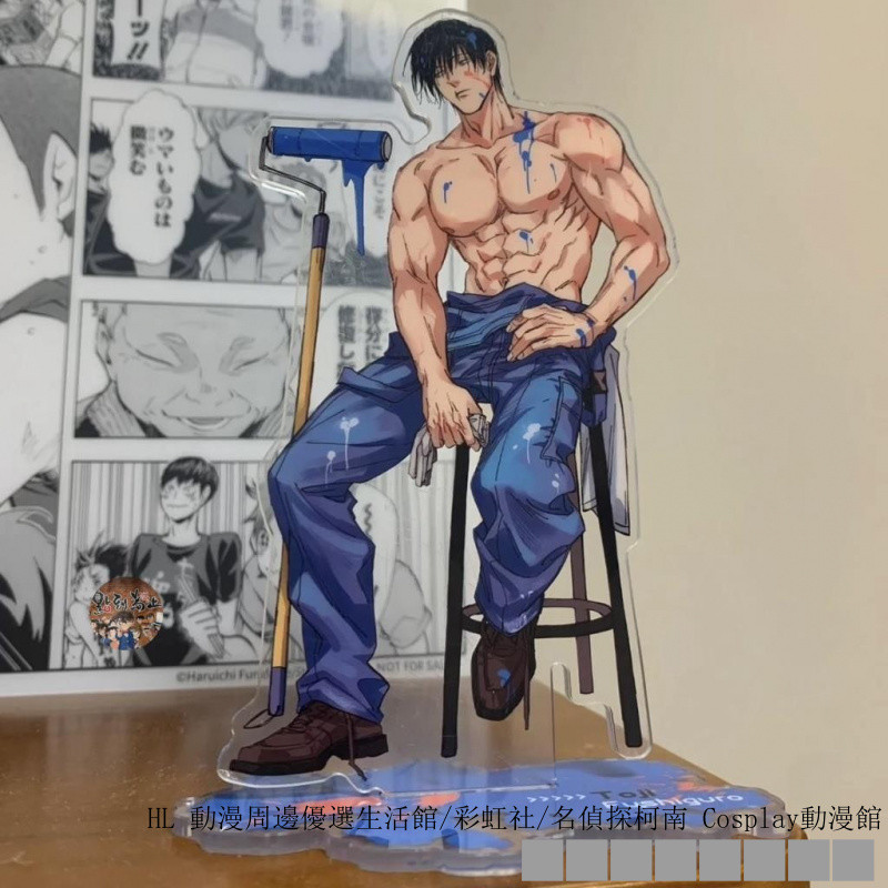 ✿動漫周邊 伏黑甚爾 立牌 咒術迴戰 擺件 咒術迴戰伏黑甚爾油漆工亞剋力自印應援周邊桌麵亞剋力擺件禮物