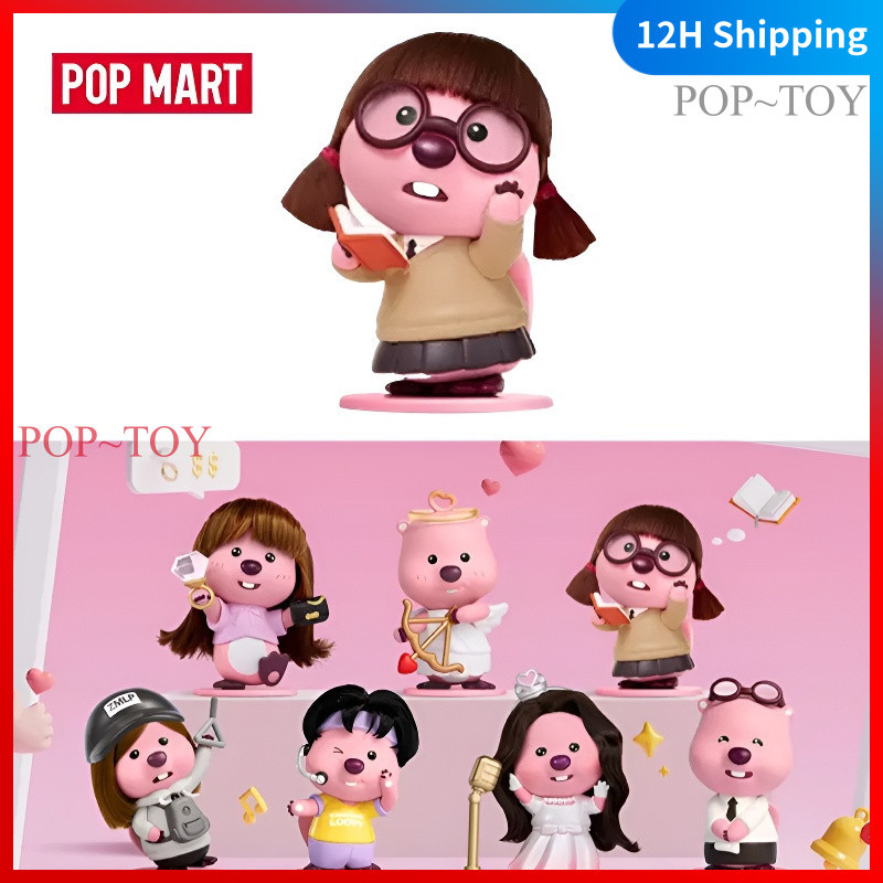 POPMART泡泡瑪特 露比 赞萌露比的朋友圈系列 可愛盲盒泡泡瑪特盲盒人偶禮物 潮玩手辦擺件禮物