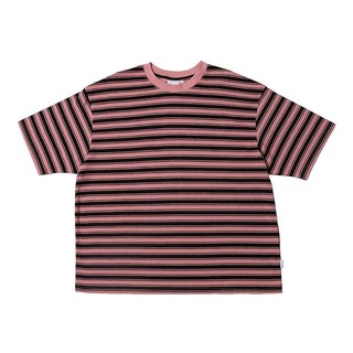 MTA A Star Boxy Striped Tee 星星 條紋 短袖 粉色 MTA-27 [台灣現貨]