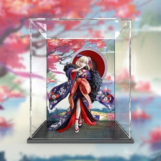 展示盒#適用Revolve Saber ALTER 黑呆 和服ver手辦亞克力收納盒