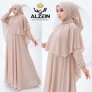 Gamis Set Hijab Syari Wanita Ceruti Babydoll premium