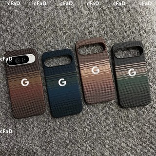 NITA✅台灣現貨✅德係凱夫拉紋散熱透氣半包碳纖維紋適用 谷歌 Pixel 11 10 9 Pro XL內嵌磁吸硬手機殼