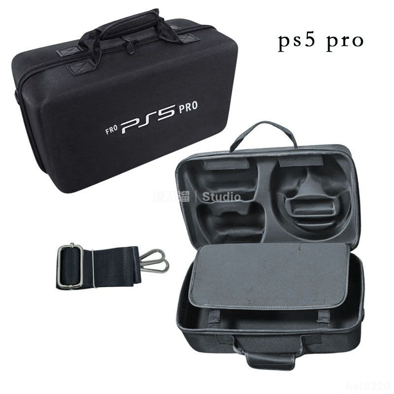 🎮台灣出貨🎮 新品遊戲機PS5 PRO主機收納包機身配件便攜硬殼盒防壓抗震保護箱 PS5收納包 PS5外出包