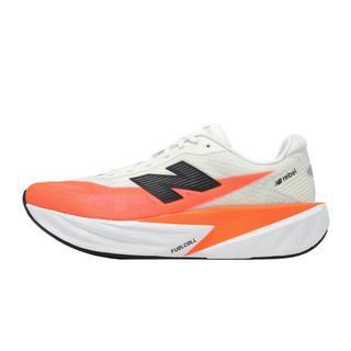 New Balance 競速跑鞋 FuelCell Rebel V5 男鞋 白 橘 推進 [ACS] MFCXLV5-D