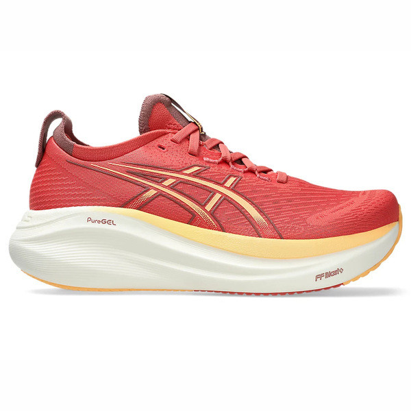Asics 亞瑟士 GEL-Nimbus 27 D 1012B752-701 女 慢跑鞋 寬楦 跑鞋 路跑 橘紅