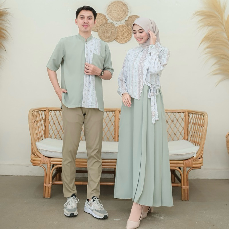 Rereyshop Alluna Dress Wanita Terbaru Dress Couple Pasangan