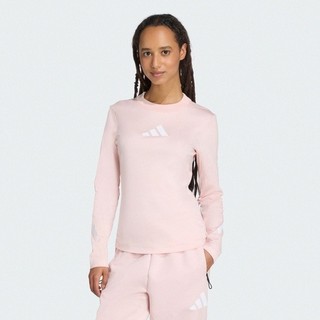 Adidas 愛迪達 W Z.n.e. Ls Tee KE4907 女 長袖上衣 休閒長袖 粉紅 亞版