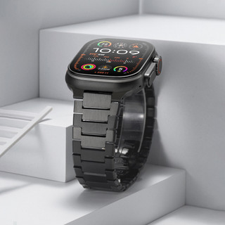 Apple Watch純鈦金屬錶帶 | DLC加硬鍍膜 超輕耐磨 | 通用S9/8/7/SE 41/45/42/44mm